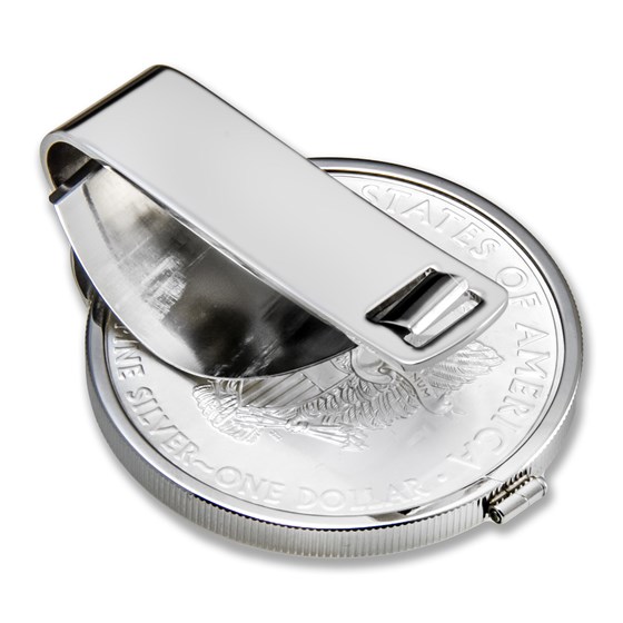 2015 1 oz Silver Eagle Money Clip (Sterling Silver Polished) Silver